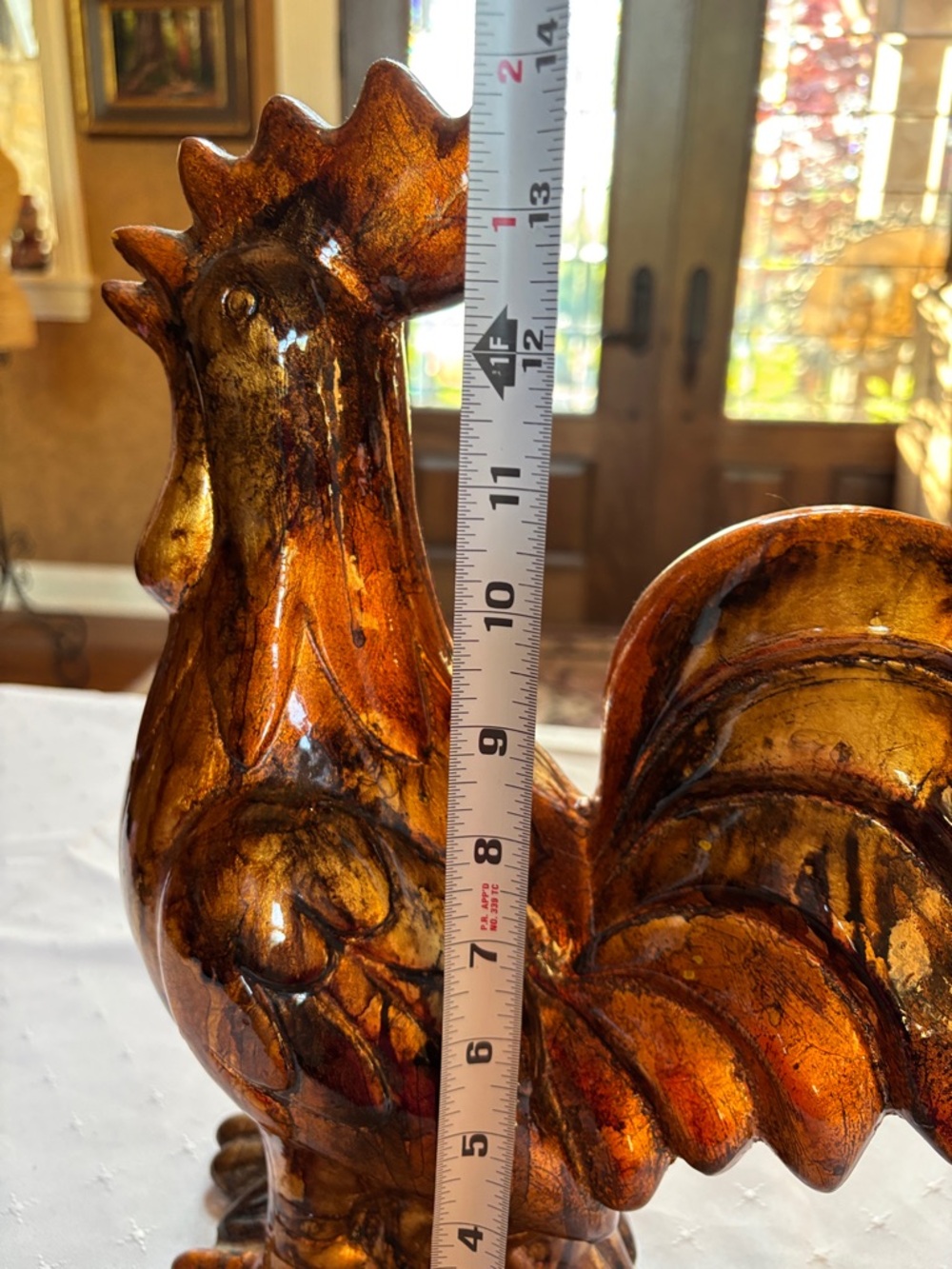 Ceramic Rooster - Picture 4 of 6